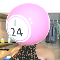 Bingo Ball Head - Female