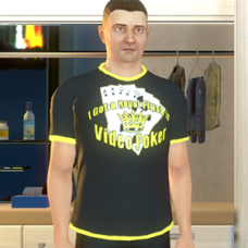 Royal Flush T Shirt - Male