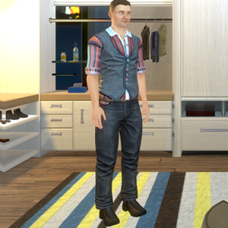 Roulette Outfit - Male