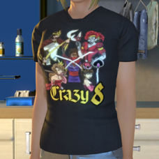 Crazy 8 Slots Graphic Tee Shirt - Female