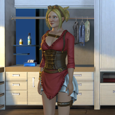 Steampunk Outfit - Female