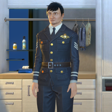 Air Force Captain Outfit - Male