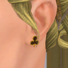 Clubs Earrings - Female