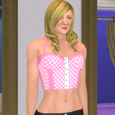 Crop Top Printed