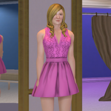 Fit and Flare Dress - Female