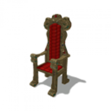 Animated Jewel Encrusted Throne