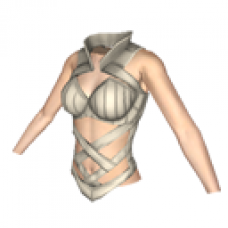 Futuristic Mini-Dress Top