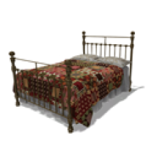 Abbey Hill Cottage Iron Bed