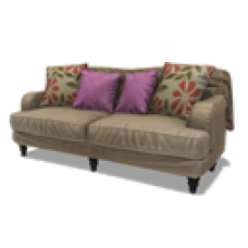 Abbey Hill Cottage Plush Sofa