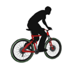 Park Mountain Bike with suspension