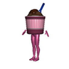 Park Ice Cream Tub Costume - Male