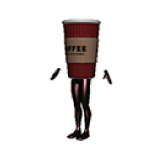 Park Coffee Cup Costume - Male