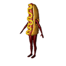 Park Hot Dog Suit - Female