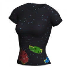 Intellivision Animated ASTROSMASH Tee (Female)