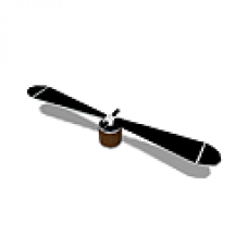 'Captain Barber's Propeller' Wall Art