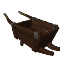 Wooden Wheelbarrow