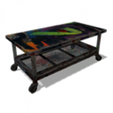 Sodium Graffiti Table