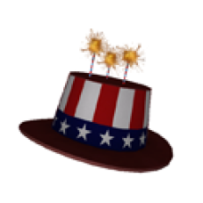 Independence Day Sparkler Hat