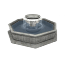 Garden Fountain,  Octagonal