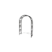 Garden Arch, Round Roof (Black)