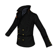 Black Fall Peacoat