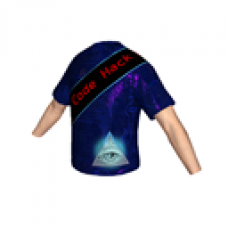Code Hack Champion T-shirt (Blue/Animated)