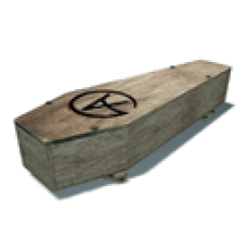 Criss Angel Coffin Coffee Table