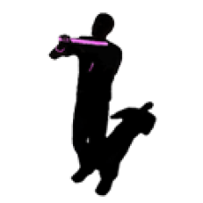 David Guetta Pink Glowstick (male)