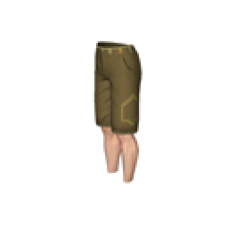 Golden Swim Trunks
