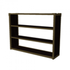 Gold Trim Shelves