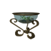 Animated Gold Aquarium Nightstand