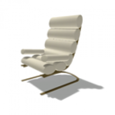 Gold Accented Chair