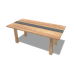 Treetop Dining Table - Birch