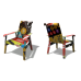 Subway Sign Chair - Blek