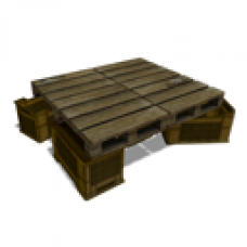 Graffiti Pallet Table
