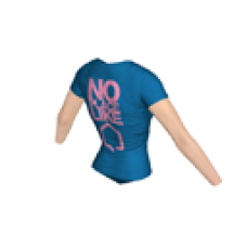 Pink on Blue NPLH T-shirt
