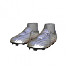 Silver Football Boots