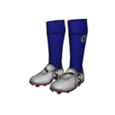 New Studs with Blue Socks