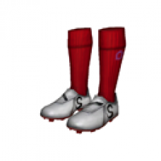 New Studs with Red Socks