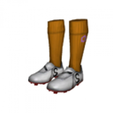 New Studs with Orange Socks