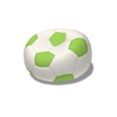 Green Ball-shaped Cafe Chair