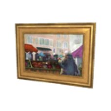 French Chateau Painting