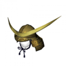 Dokuganryu's Samurai Helmet (Golden, Women)