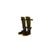 Dokuganryu's Samurai Boots (Golden, Women)