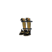 Demon Samurai Boots (Golden, Men)