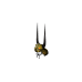 Demon Samurai Helmet (Golden, Women)