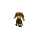 Demon Samurai Armor (Golden, Women)