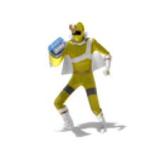 Unidentified Squadron U-Man Yellow Figure (Men)