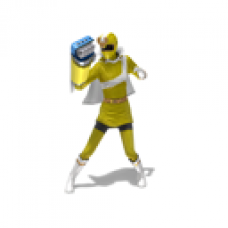 Unidentified Squadron U-Man Yellow Figure (Women)