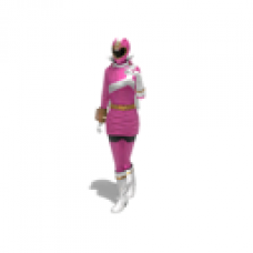 Unidentified Squadron U-Man Pink Figure (Women)
